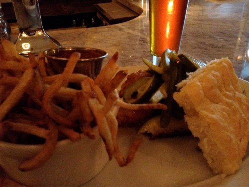 Honey, Chicken and Pickles Southern Biscuit Sandwich