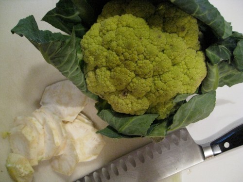 Bright Green Broccoflower