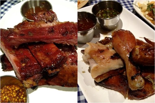 Pok Pok Ribs and Half Bird