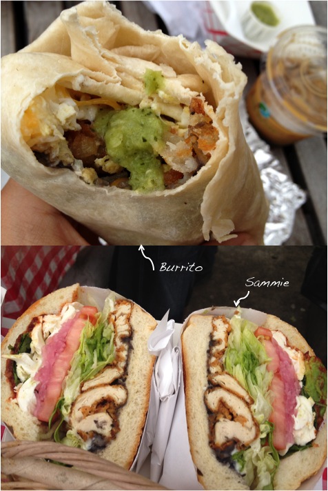 Cemita Burrito and Sammie Cemita Burrito and Sammie