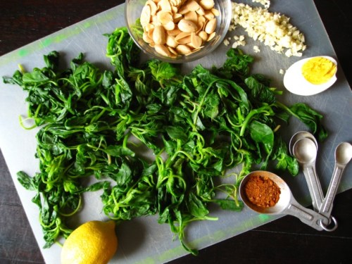 A few good ingredients