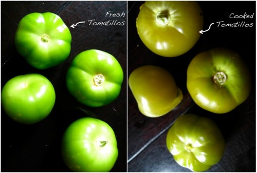 Side by Side Tomatillos