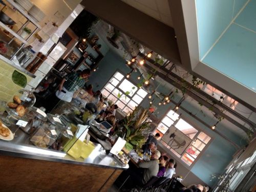 Converted gas station